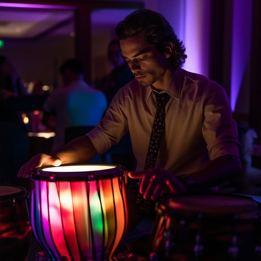 LED Drummer