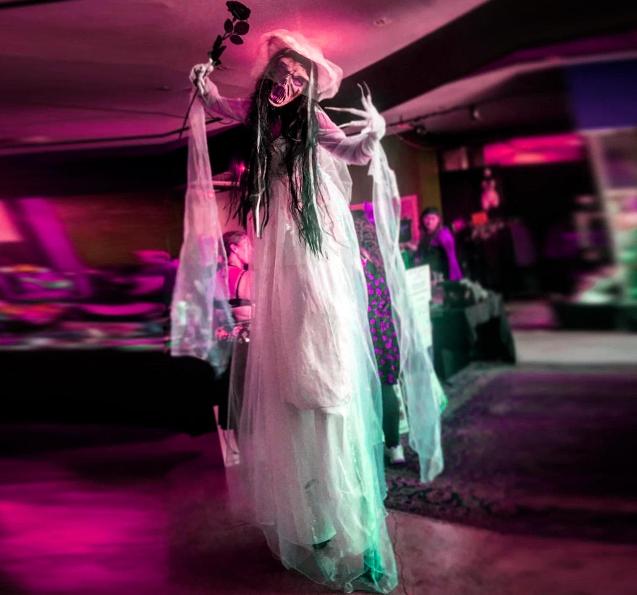 Scary Stilt Walkers